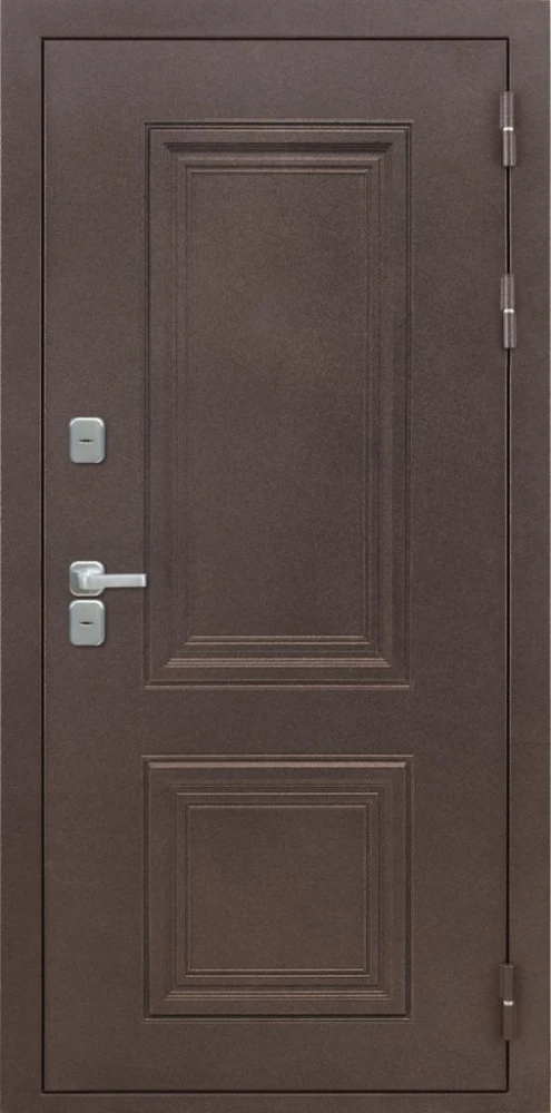 Входная дверь ДвериПРО Д-68 Без фрезеровки Дуб арктик горизонт DPRO226450 внешняя сторона