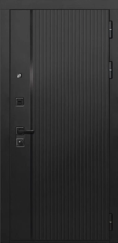 Входная дверь ДвериПРО Л-45 ФЛЗ-618 Белый матовый DPRO227955 внешняя сторона